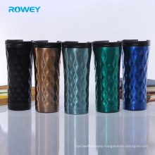 double wall metal vacuum insulated travel tumbler cup